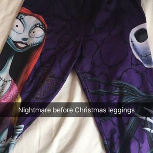 Nightmare before Christmas leggings